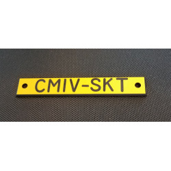 Personalized Engraved Tag labels